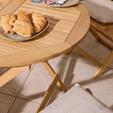 Ashdown Folding 4 Seat Dining Set With Cushions