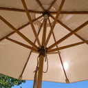 Ashdown Wooden Parasol - 2.2m