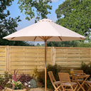 Ashdown Wooden Parasol - 2.7m