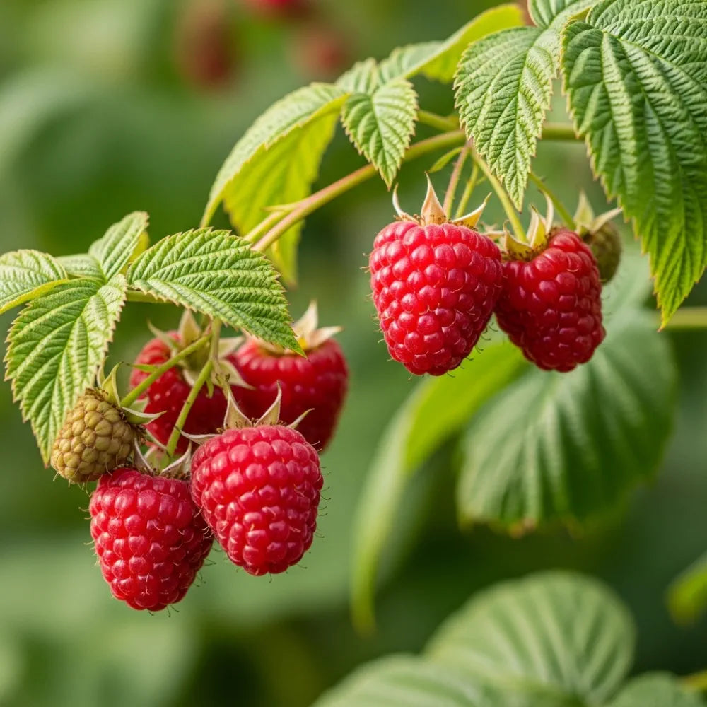 10 'Autumn Bliss' Raspberry Canes – Woven Wood