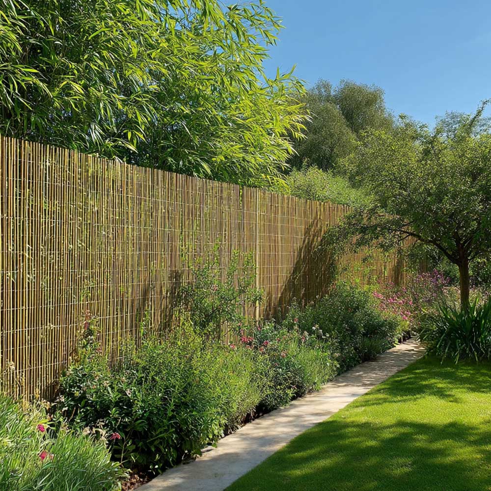 Premium Bamboo Cane Fencing Screening Rolls