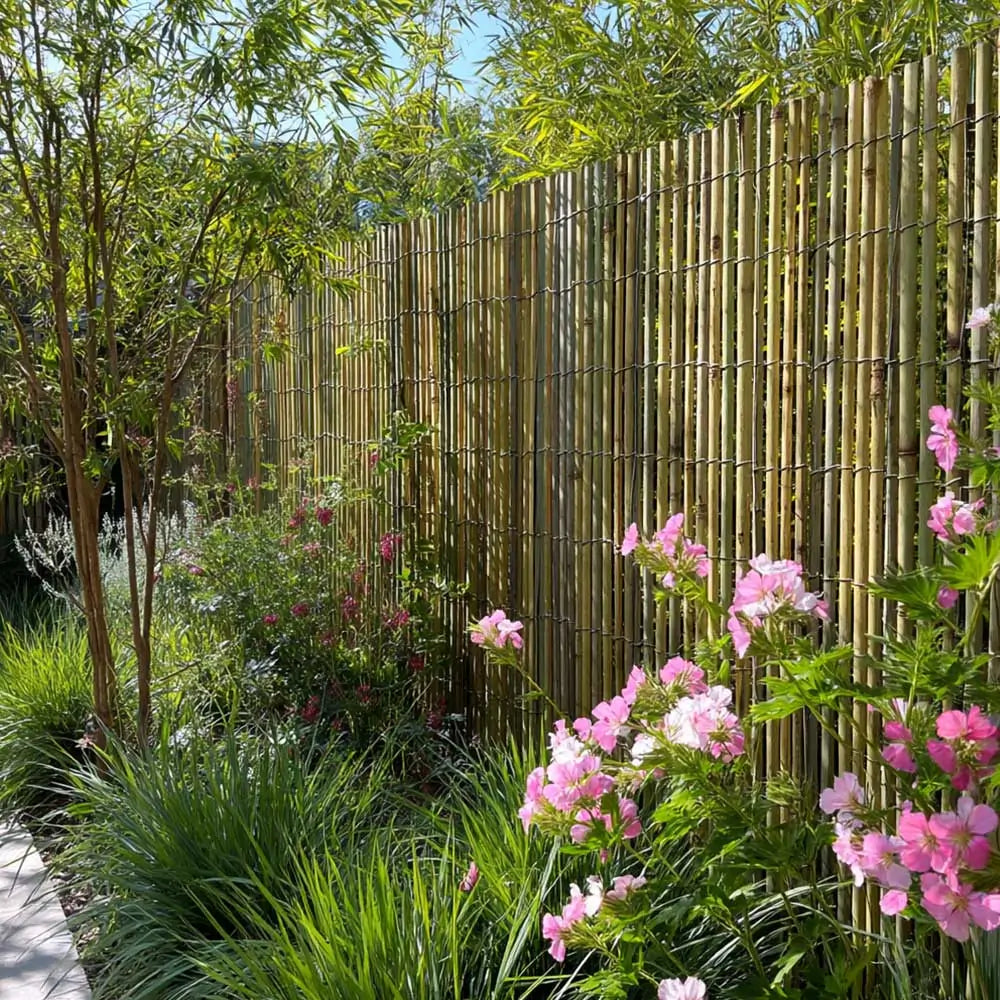 Willow Garden Privacy Fence Roll – 4m X 1.6m Rustic Natural Screening For Outdoor Decor & Shade