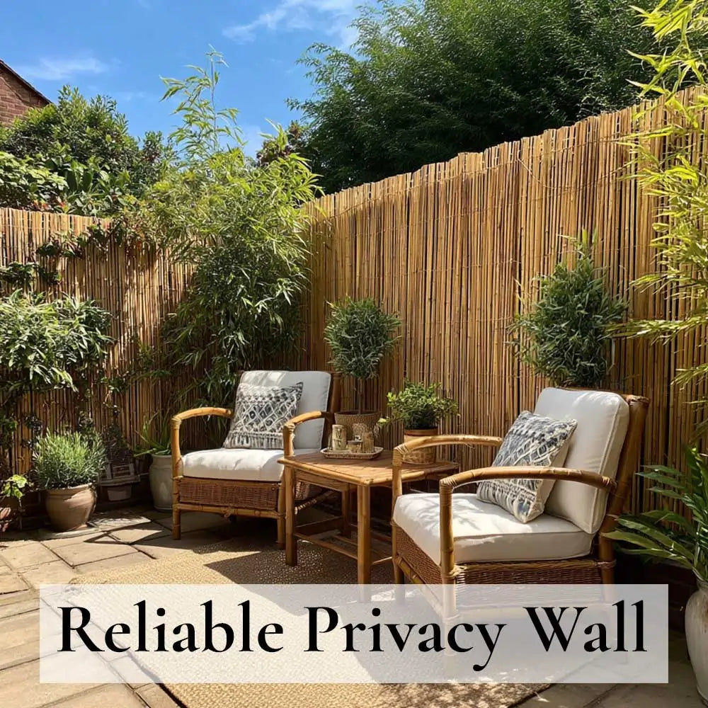 Bamboo Slat Fencing Screening Rolls