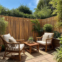 Bamboo Slat Fencing Screening Rolls