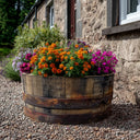 65-70cm Rustic 1/4 Barrel Oak Herb/Bedding Planter