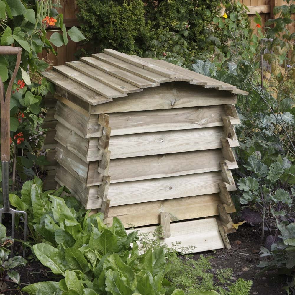 Beehive Composter – Woven Wood
