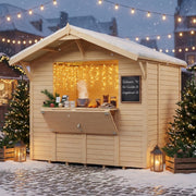 Bertilo Tongue & Groove Market Stall / Kiosk 8x6