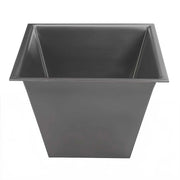 32cm Zinc Galvanised Matte Grey Insert