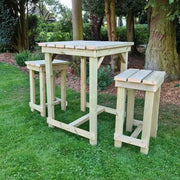 butcher bar set wooden furniture