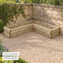 Caledonian Corner Raised Bed #Without base