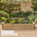 Caledonian Rectangular Raised Bed #180cm(L) x 90(W) x 28(H)