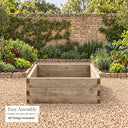 Caledonian Square Raised Bed #90cm(L) x 90(W) x 42(H)