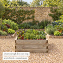 Caledonian Square Raised Bed #90cm(L) x 90(W) x 42(H)