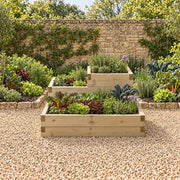 Caledonian Tiered Raised Bed #90cm(L) x 90(W) x 56(H)