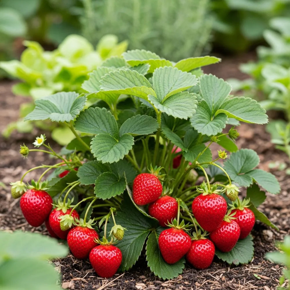 10x 'Cambridge Favourite' Strawberry Plant | Bare Root