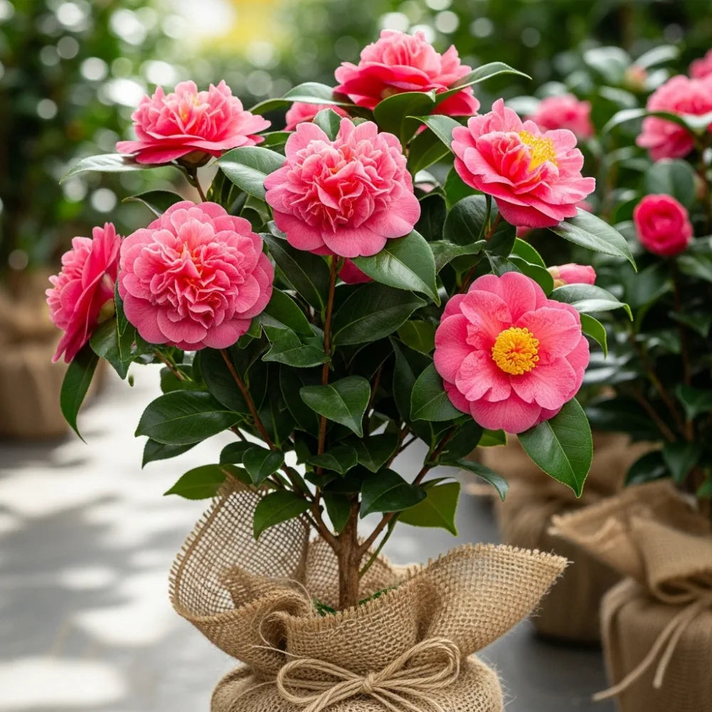 3ft 'Lady Campbell' Japanese Camellia | 5L Pot