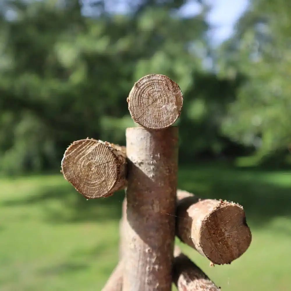 Premium hazel fencing panels by Tulipy, combining natural beauty with exceptional craftsmanship.