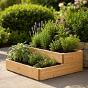 Premium Cascading Wood Raised Bed