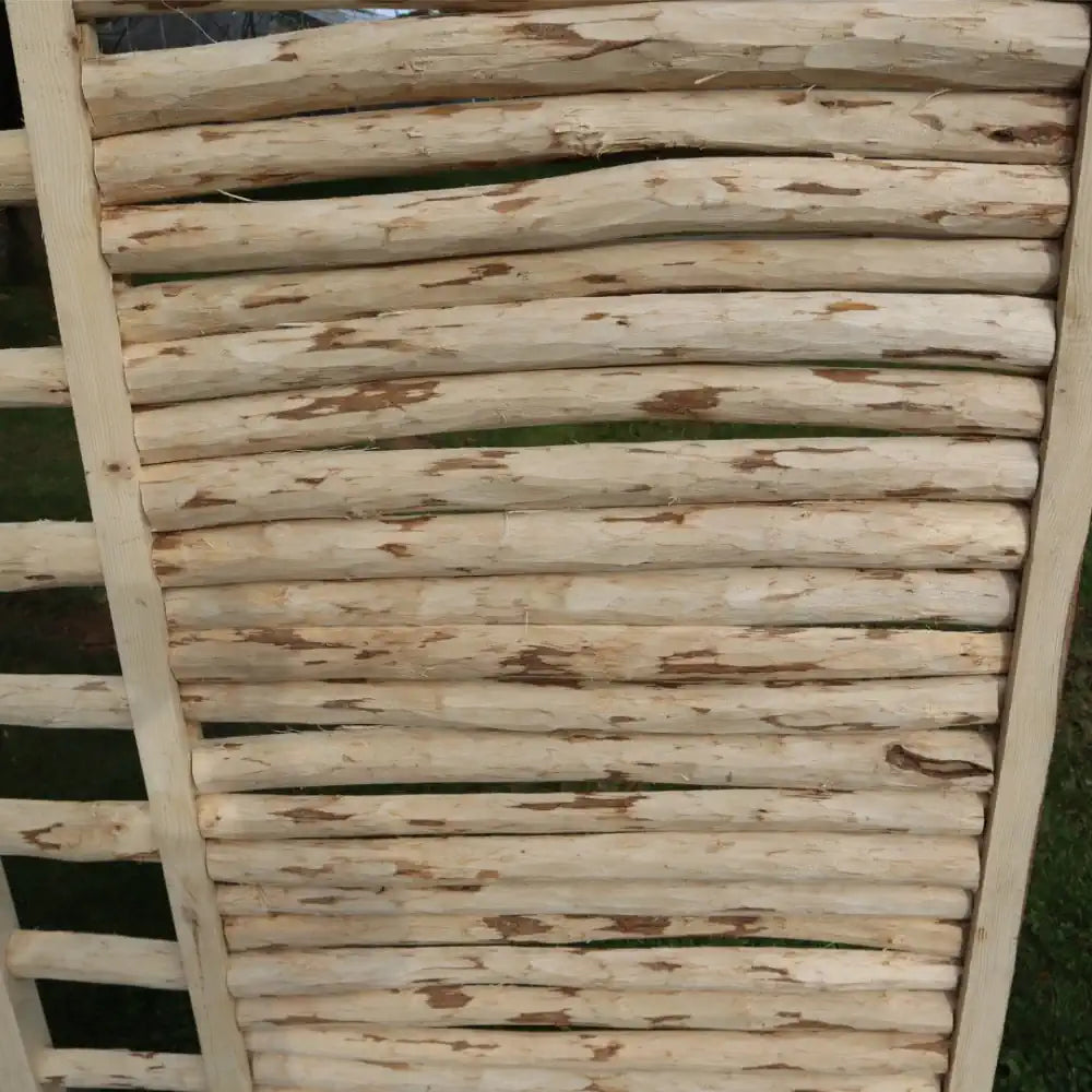Woven Wood Fence Panel 6 ft 4 ft