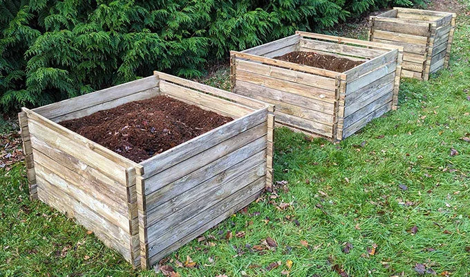 Wooden Compost Bins