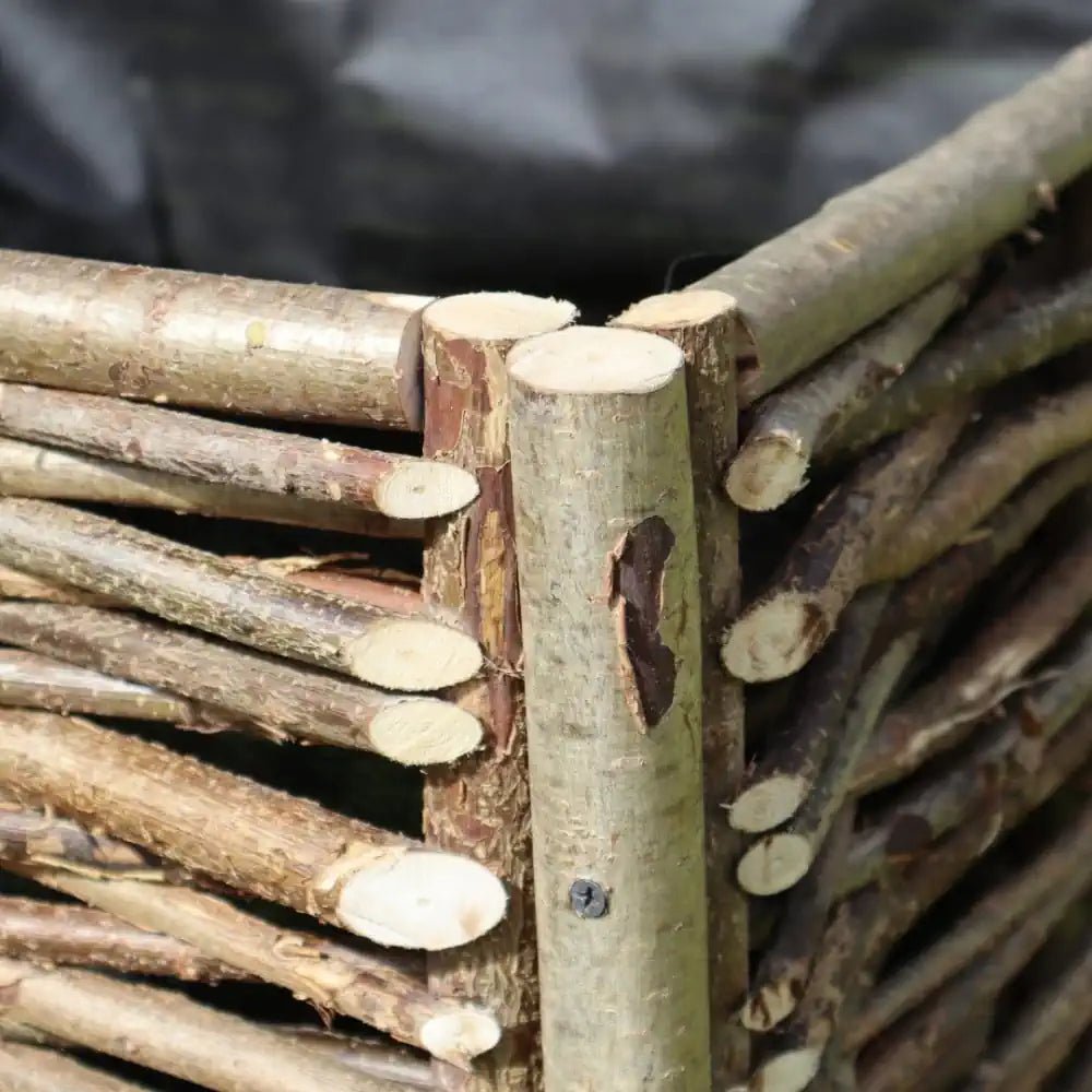 Raised Beds UK, Raised Flower Beds for Gardens by Woven Wood 400 litres