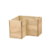 Premium Corner Wood Raised Bed