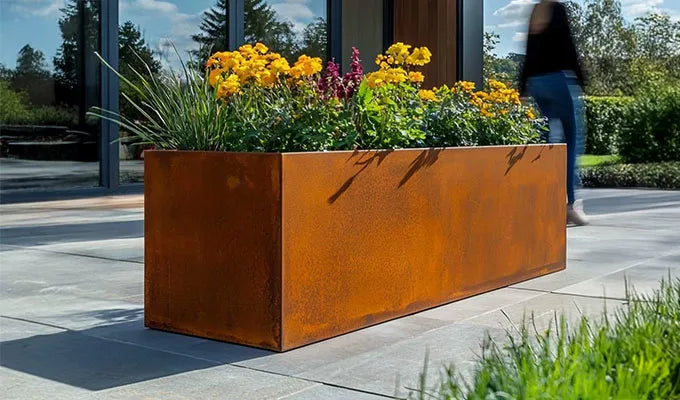 Corten Steel Planters