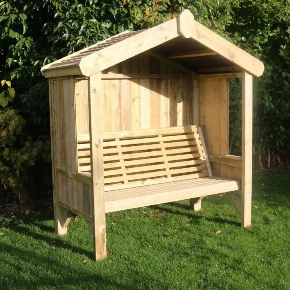 cottage arbour fully enclosed seater outdoor garden furniture baaf