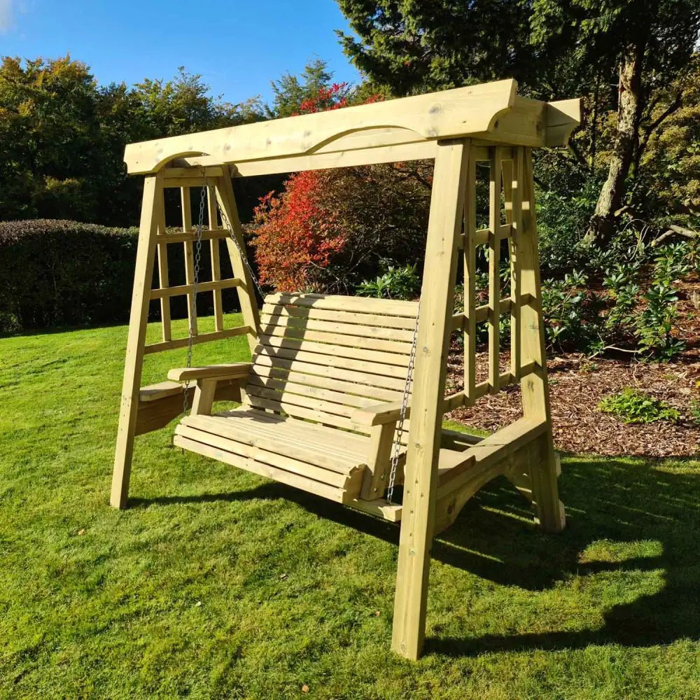 cottage swing seater wooden furniture