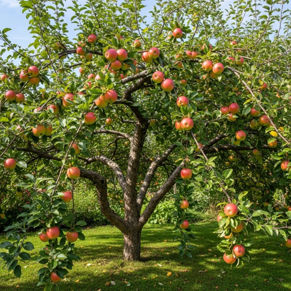 8ft Half-Standard 'Cox's Orange Pippin' Mature Apple Tree | 6/8cm Girth | Grown in 20L Airpot