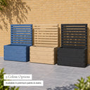 Customisable broad board trough planter with trellis - 9 colour options