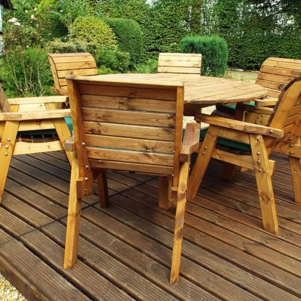 Relax in elegance with a Teak Garden Furniture Patio Set, perfect for al fresco dining and entertaining.