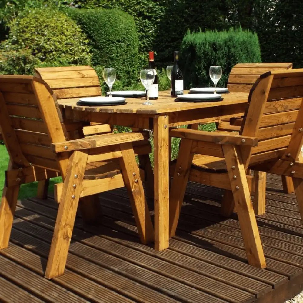 Make every meal a special occasion with a six-seater Wooden Dining Set, ideal for hosting family and friends.