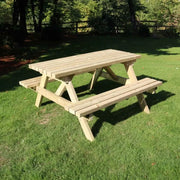 deluxe picnic table wooden furniture