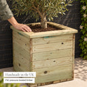 Deluxe Square Planter - made in the UK