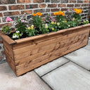 Redwood Large Garden Planter's by Woven Wood