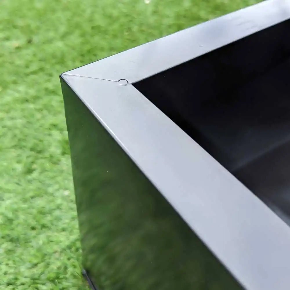 Chic cube plant pots for a contemporary look.