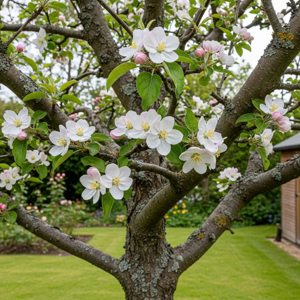 'Discovery', 'James Grieve' & 'Sunset' (Bare Root) Trio Tree