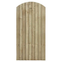 Featheredge Arch Top Wooden Gate