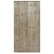 Featheredge Square Top Wooden Gate