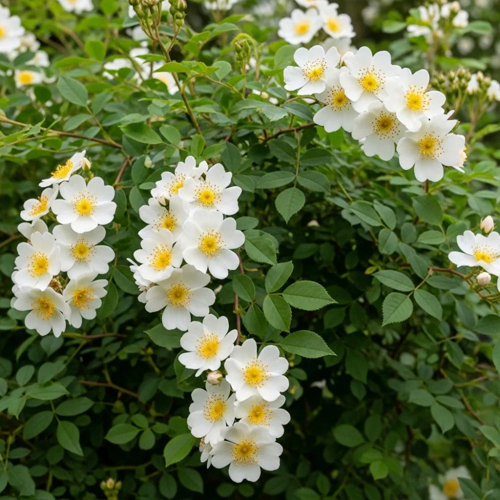 45-60cm Field Rose Hedging | Rosa arvensis | Bare Root