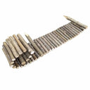 Achieve a clean and defined look for your garden with this versatile Wooden Garden Bed Edging.