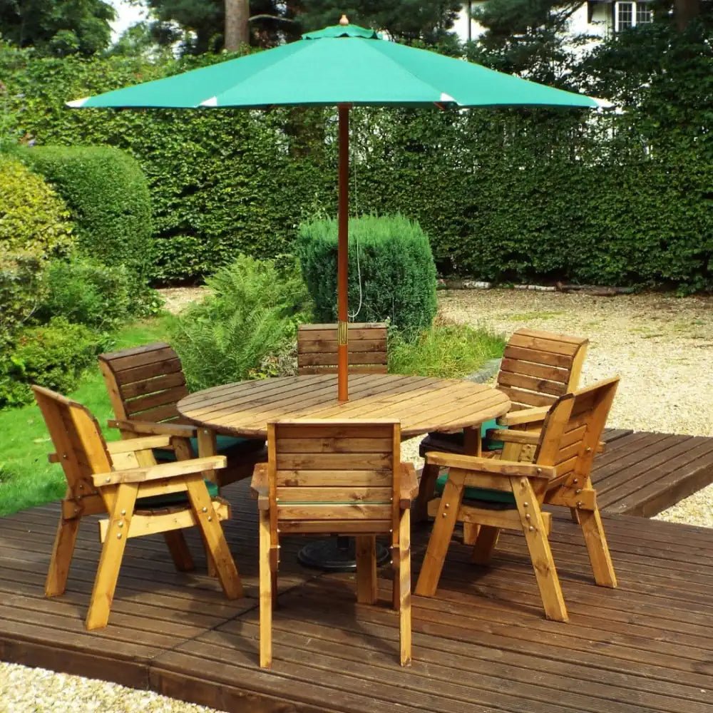 Add a touch of timeless charm to your patio with a classic Wooden Furniture Garden Furniture Set.