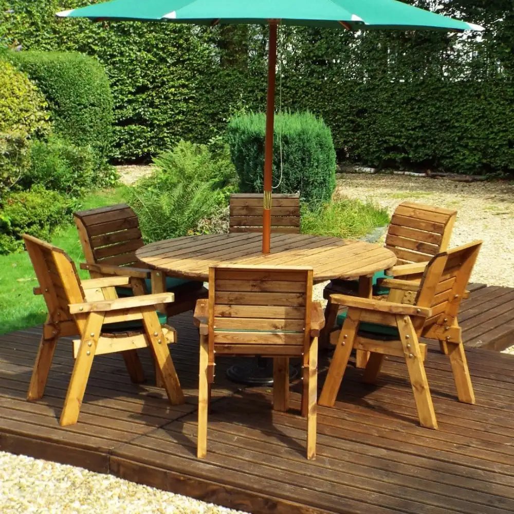 Create a cozy outdoor nook with a charming Patio Bistro Set crafted from beautiful Teak Garden Furniture.