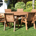 Create a relaxing sanctuary in your outdoor space with this inviting lawn furniture set, featuring plush cushions and a weather-resistant table.