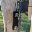 Natural chestnut gate adding rustic charm to your property.