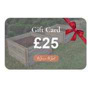 gift card woven wood