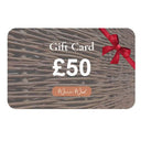 gift card woven wood