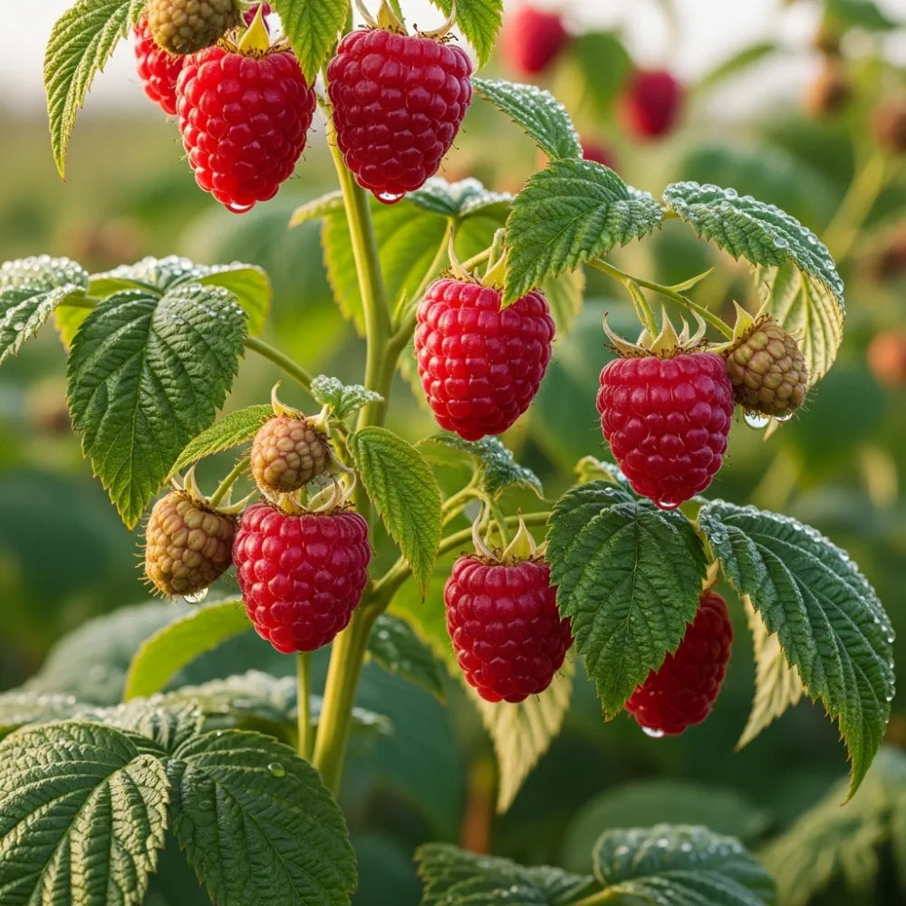 Empty Raspberry Cane 10 'Glen Ample' Raspberry Canes – Woven Wood