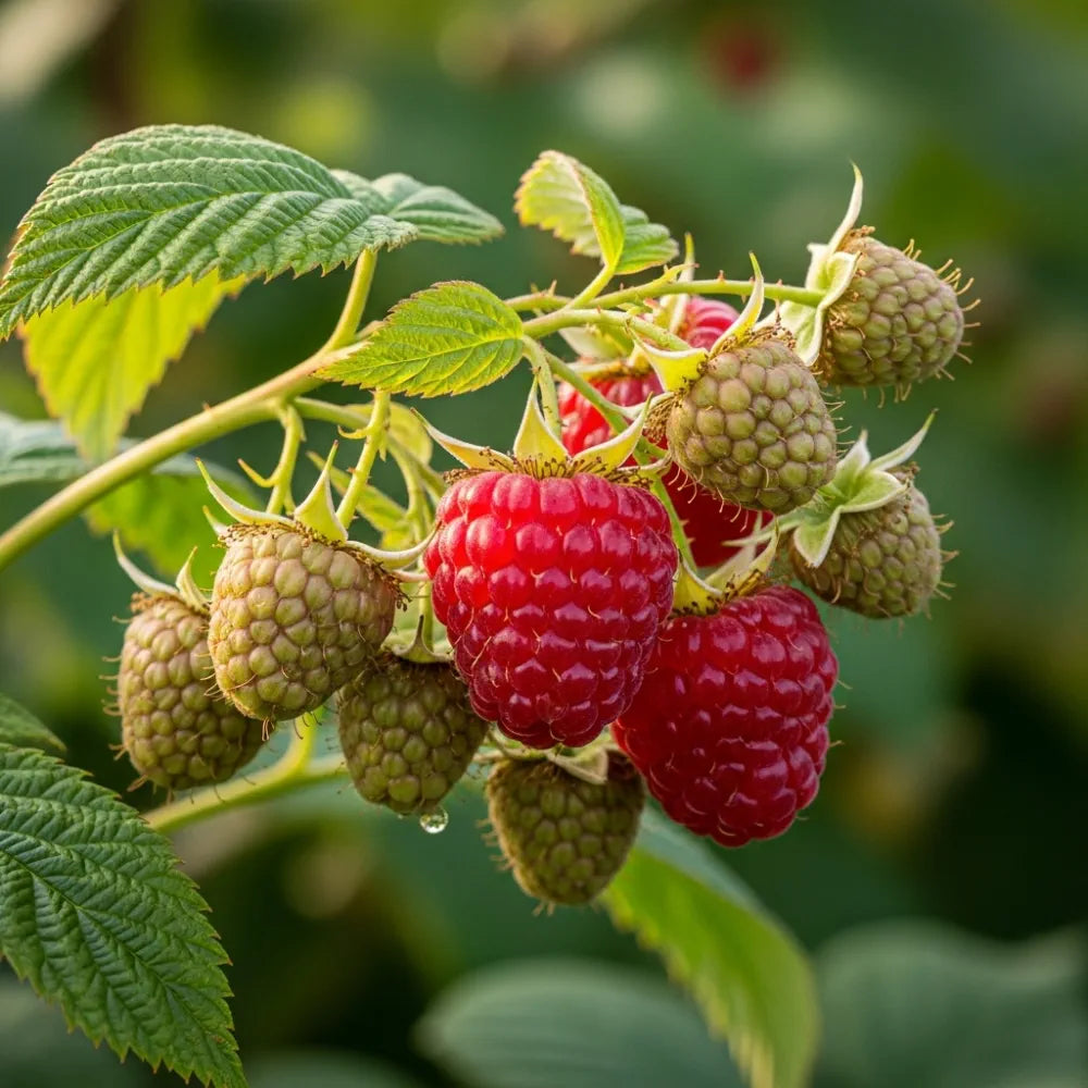 5 'Glen Ample' Raspberry Canes – Woven Wood